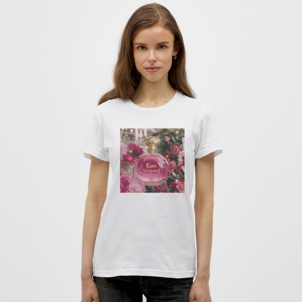 Eau de Toilette, T-shirt dam - vit