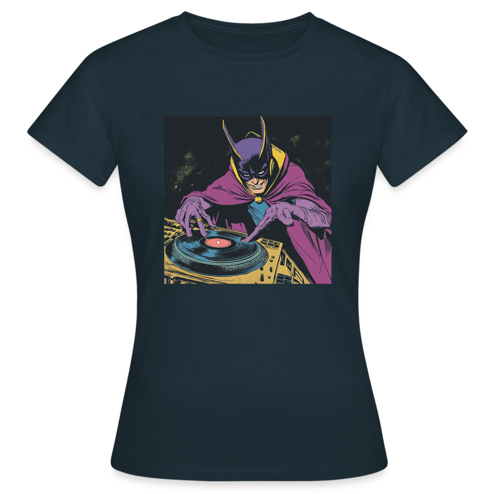 Purple Pulse, T-shirt dam - marinblå