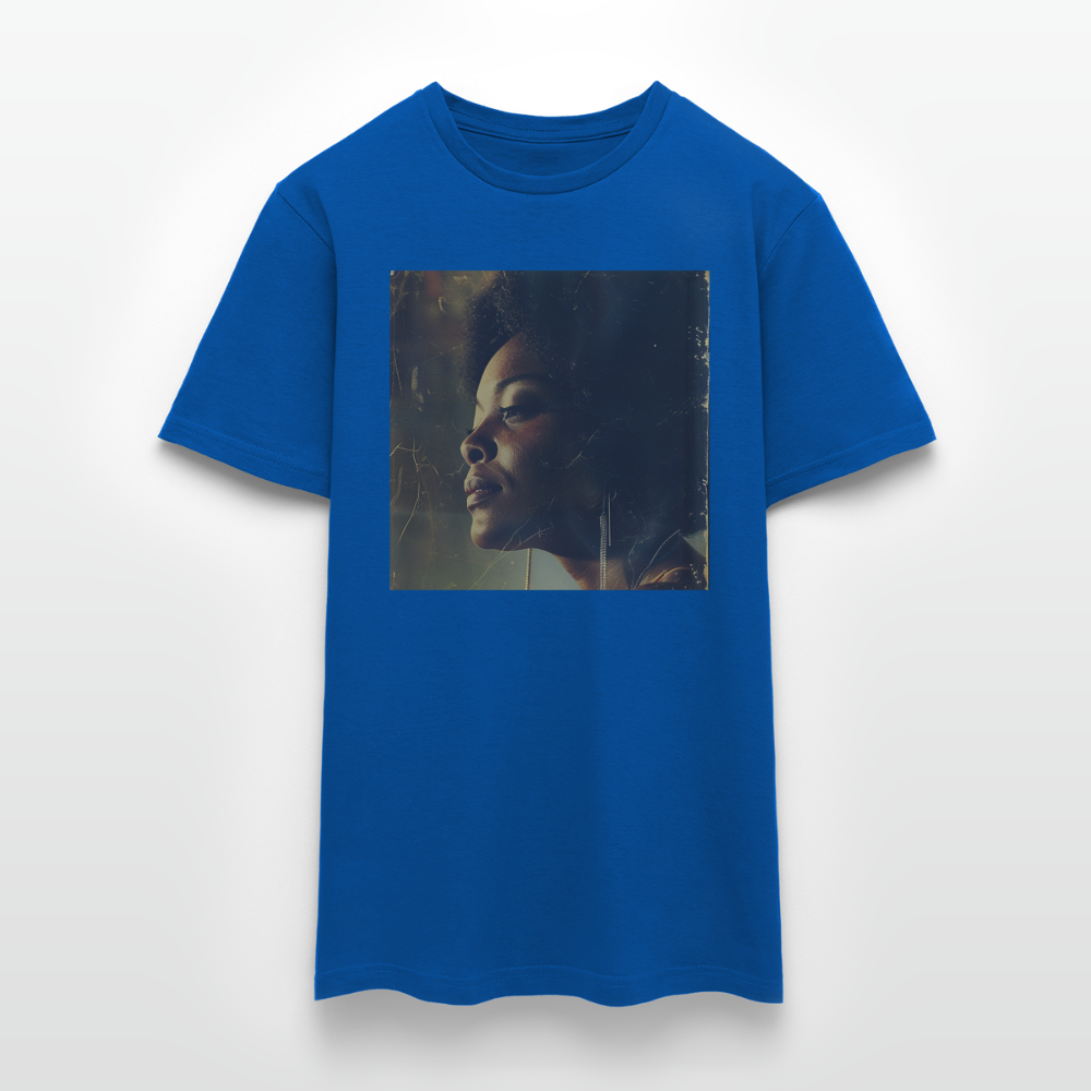Echoes of Blue, T-shirt herr - kungsblå
