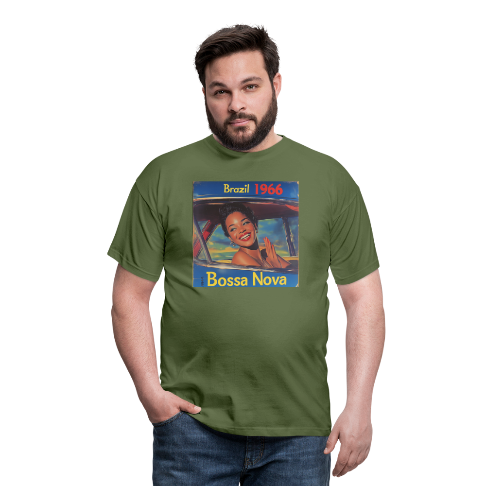 Isabela Costa, brazil 1966, T-shirt herr - Militärgrön