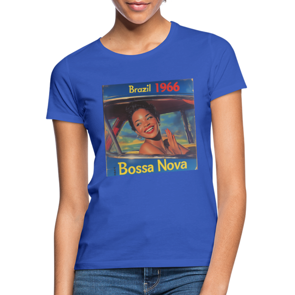 Isabela Costa, brazil 1966, T-shirt dam - royalblå