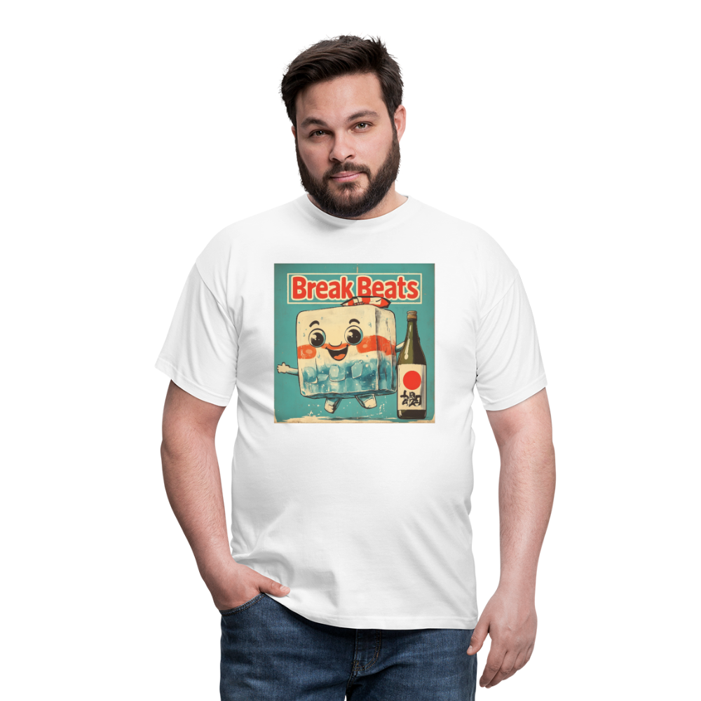 Nippon Break Beats, T-shirt herr - vit