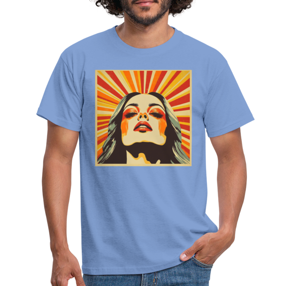 Dagens Första Strålar, T-shirt herr - carolina blue
