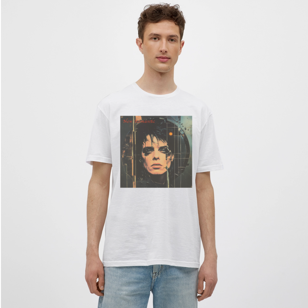 New Romance, T-shirt herr - vit