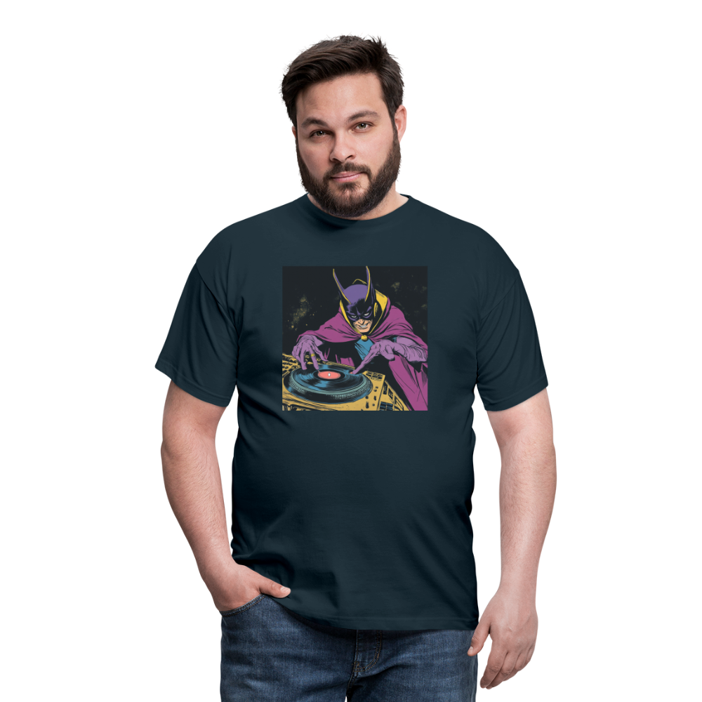 Purple Pulse, T-shirt herr - marinblå