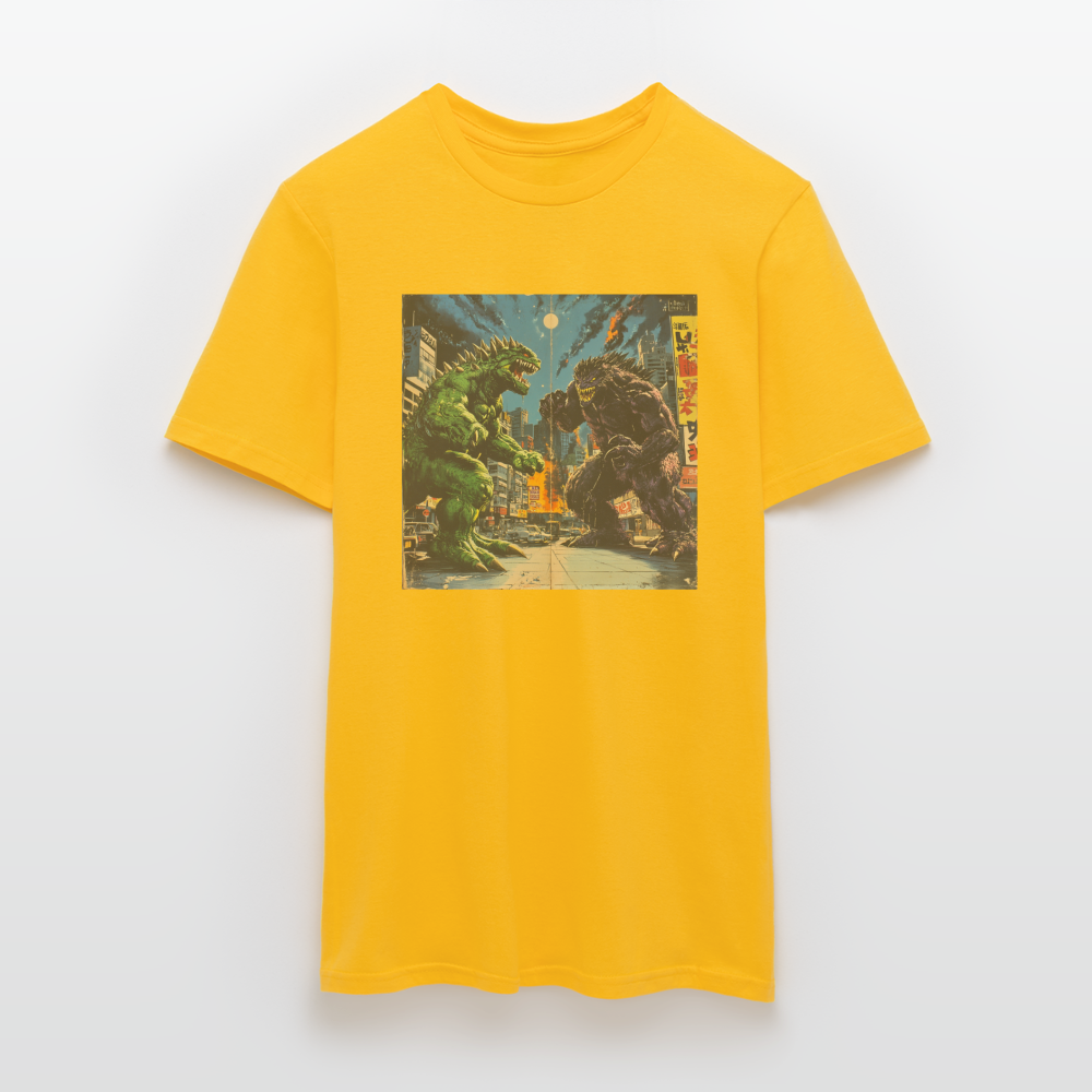 Kampen vid Solnedgången, T-shirt herr - gul