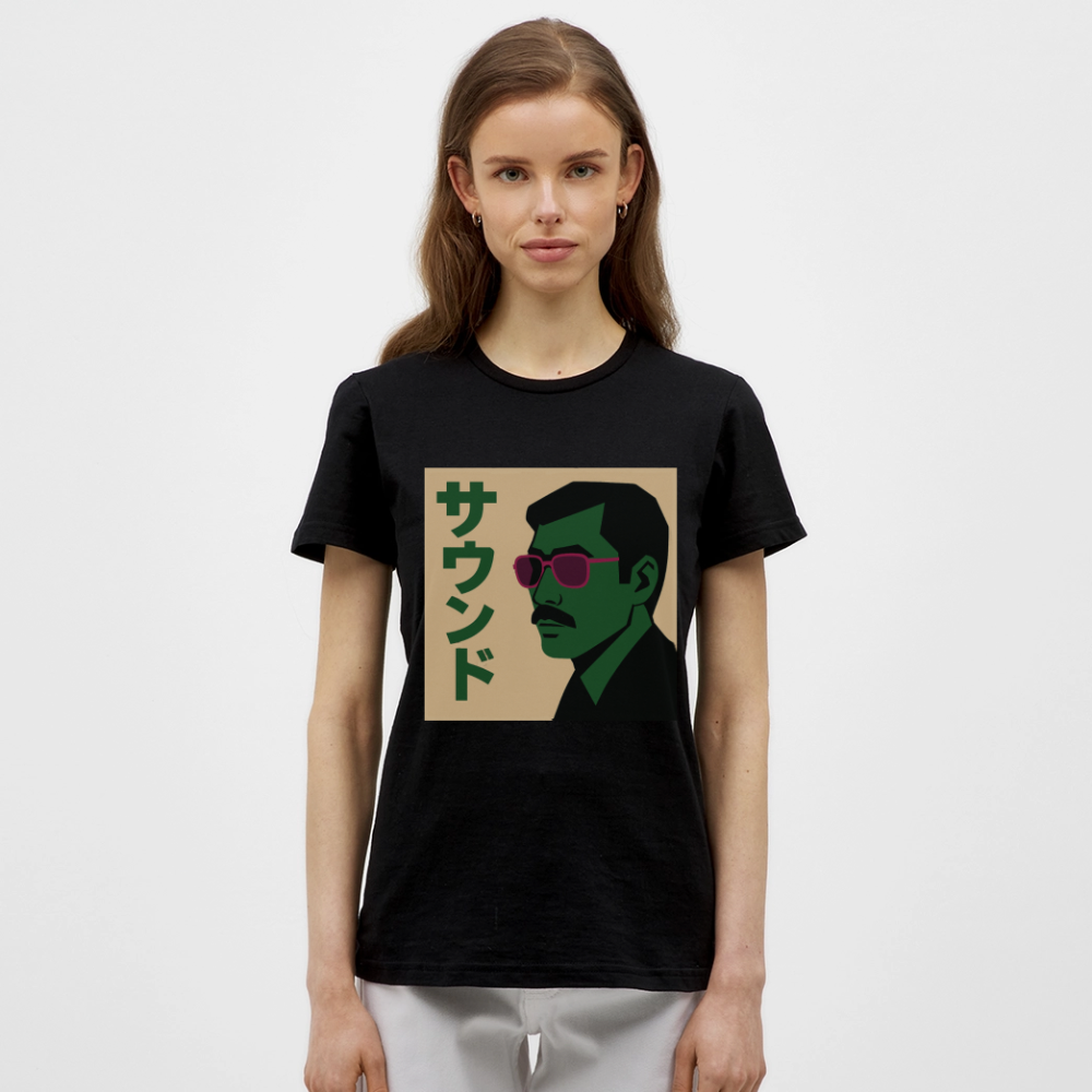 Nippon Sound, T-shirt dam - svart