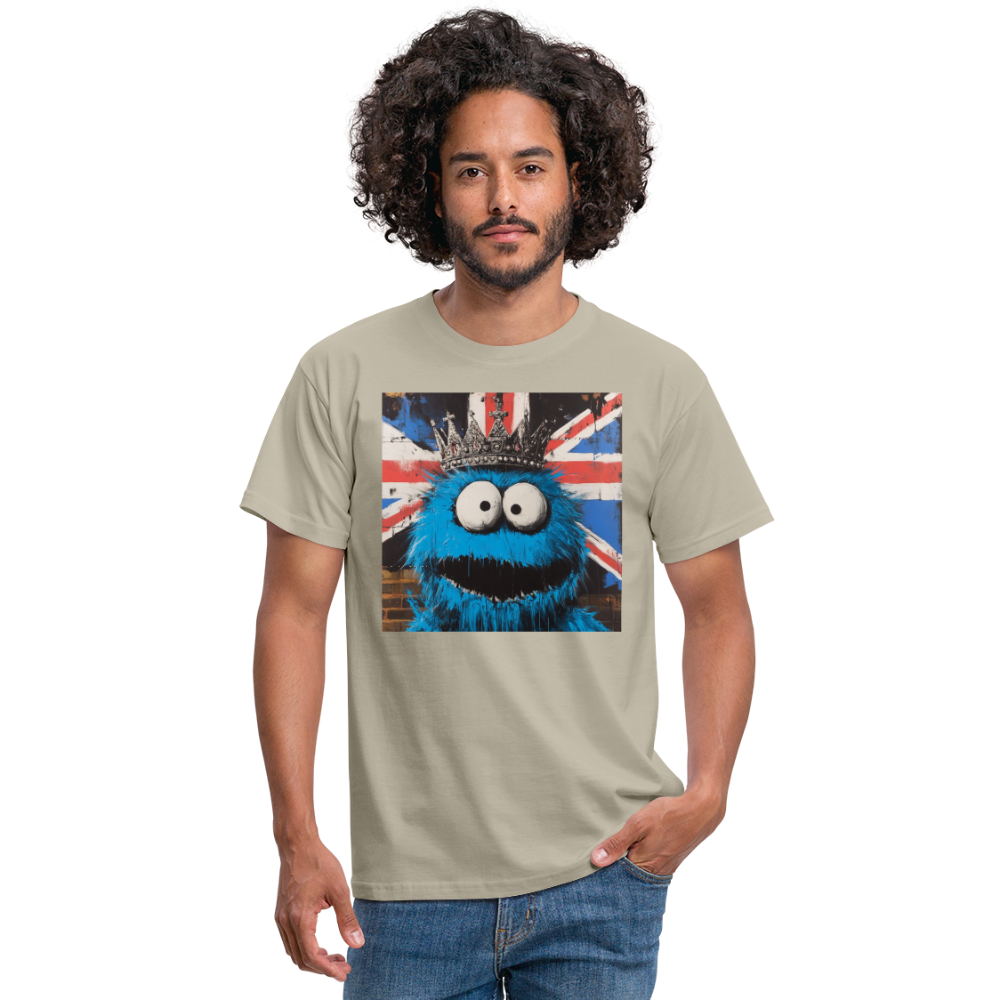 Monsters & Monarchs, T-shirt herr - sandbeige
