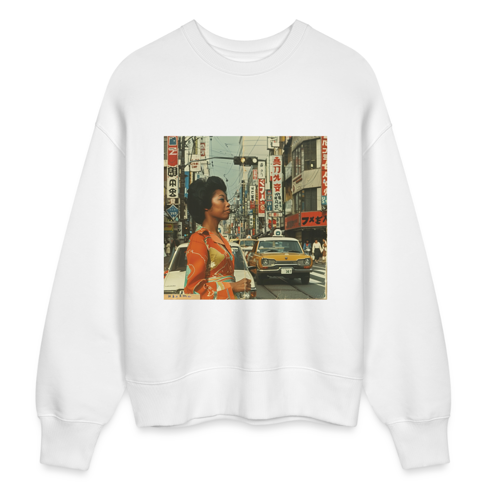 Yumi Sakamoto, Ekologisk oversizetröja RADDER unisex från Stanley/Stella - vit