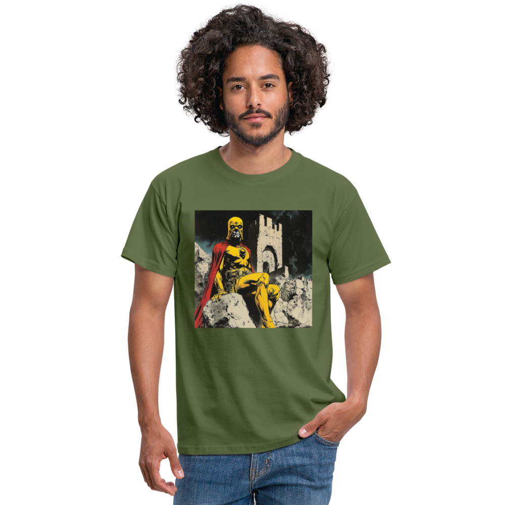 Orkalon, T-shirt herr - Militärgrön