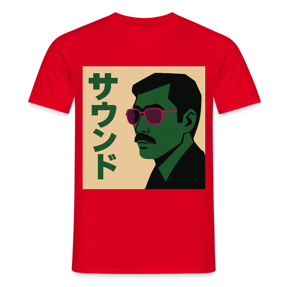 Nippon Sound, T-shirt unisex - röd