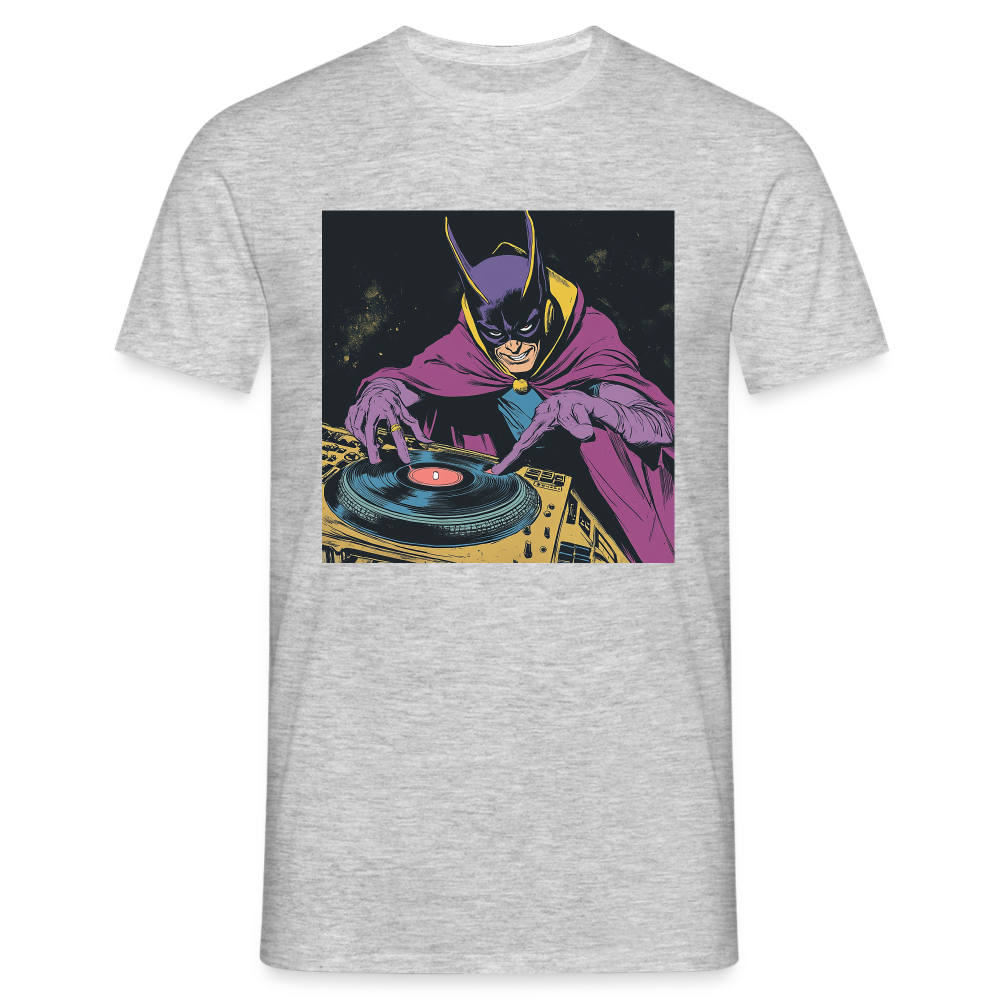 Purple Pulse, T-shirt herr - gråmelerad