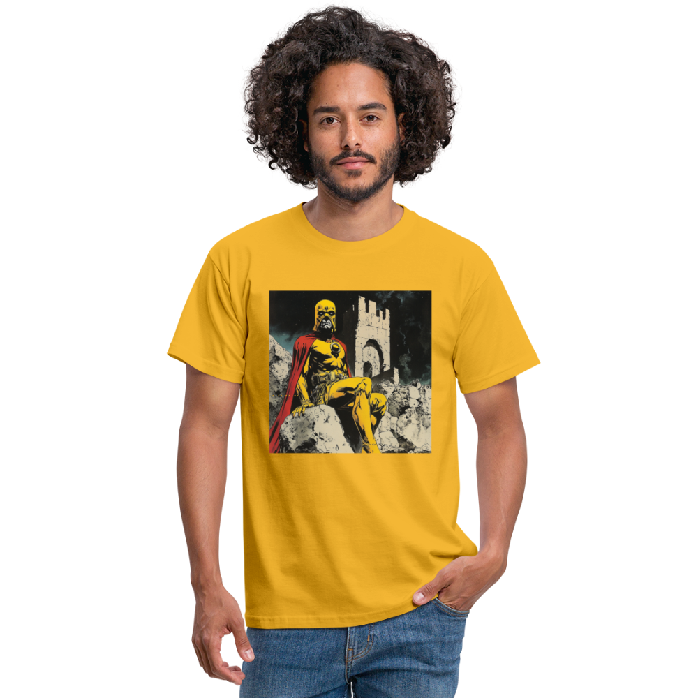 Orkalon, T-shirt herr - gul