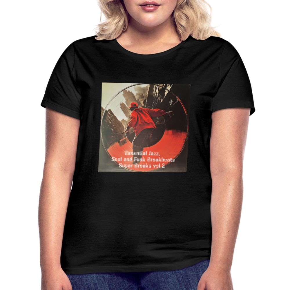 Super Breaks vol 2, T-shirt dam - svart