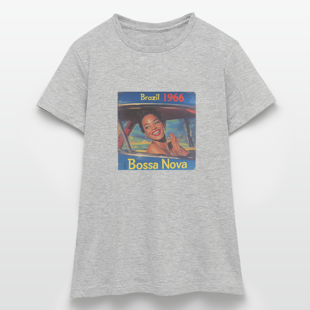 Isabela Costa, brazil 1966, T-shirt dam - gråmelerad