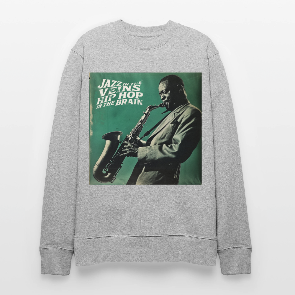 Groove in the Mind, Ekologisk sweatshirt CHANGER unisex från Stanley/Stella - gråmelerad