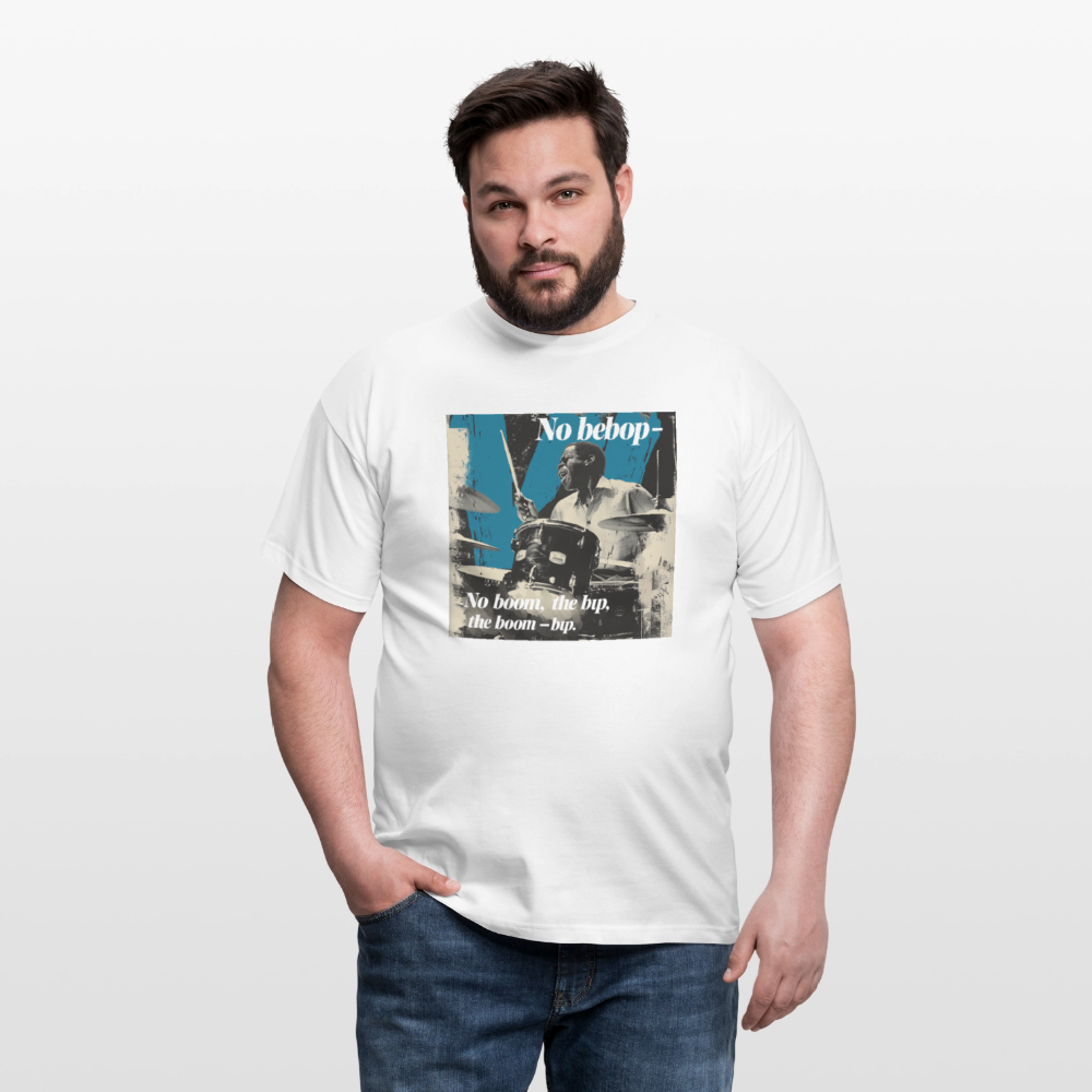 Push It Bebop, T-shirt unisex - vit