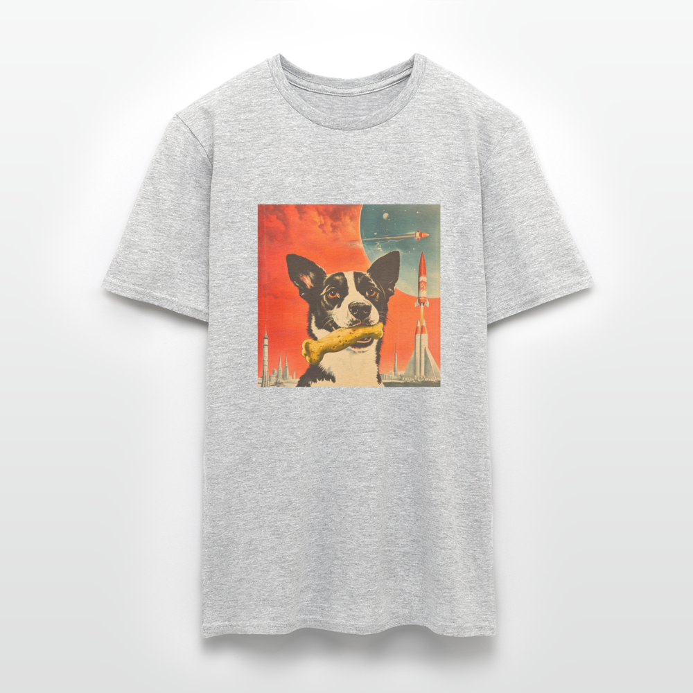 Stjärnorna Nära, T-shirt herr - gråmelerad