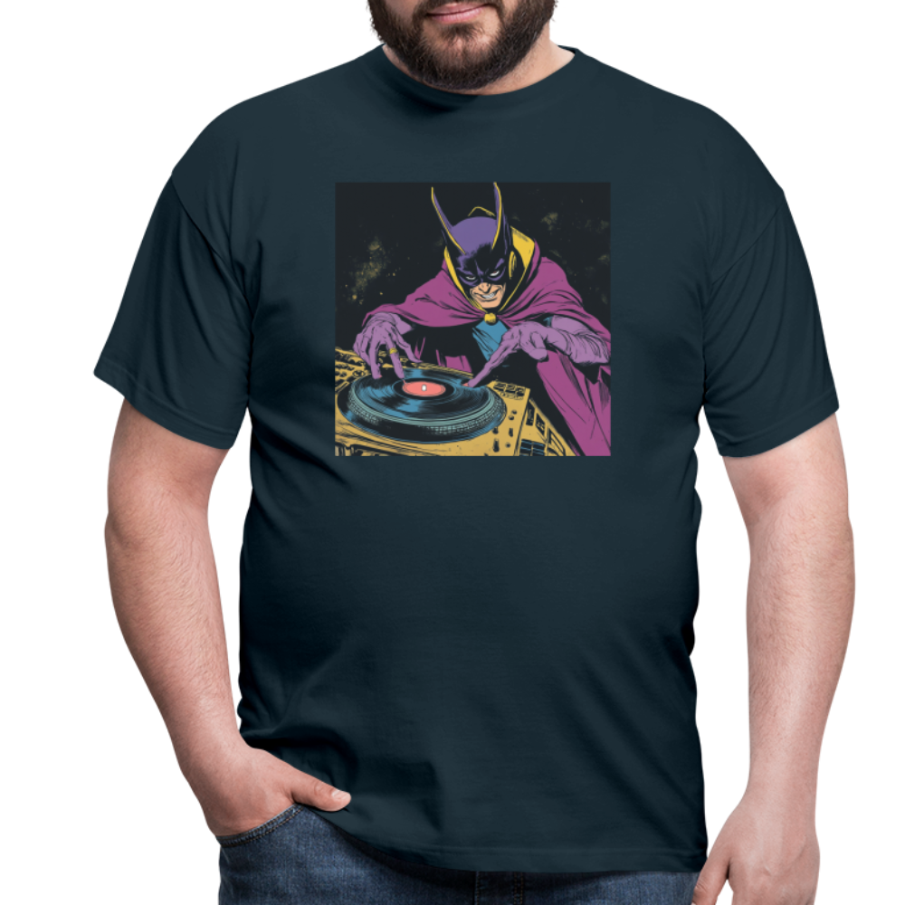 Purple Pulse, T-shirt herr - marinblå