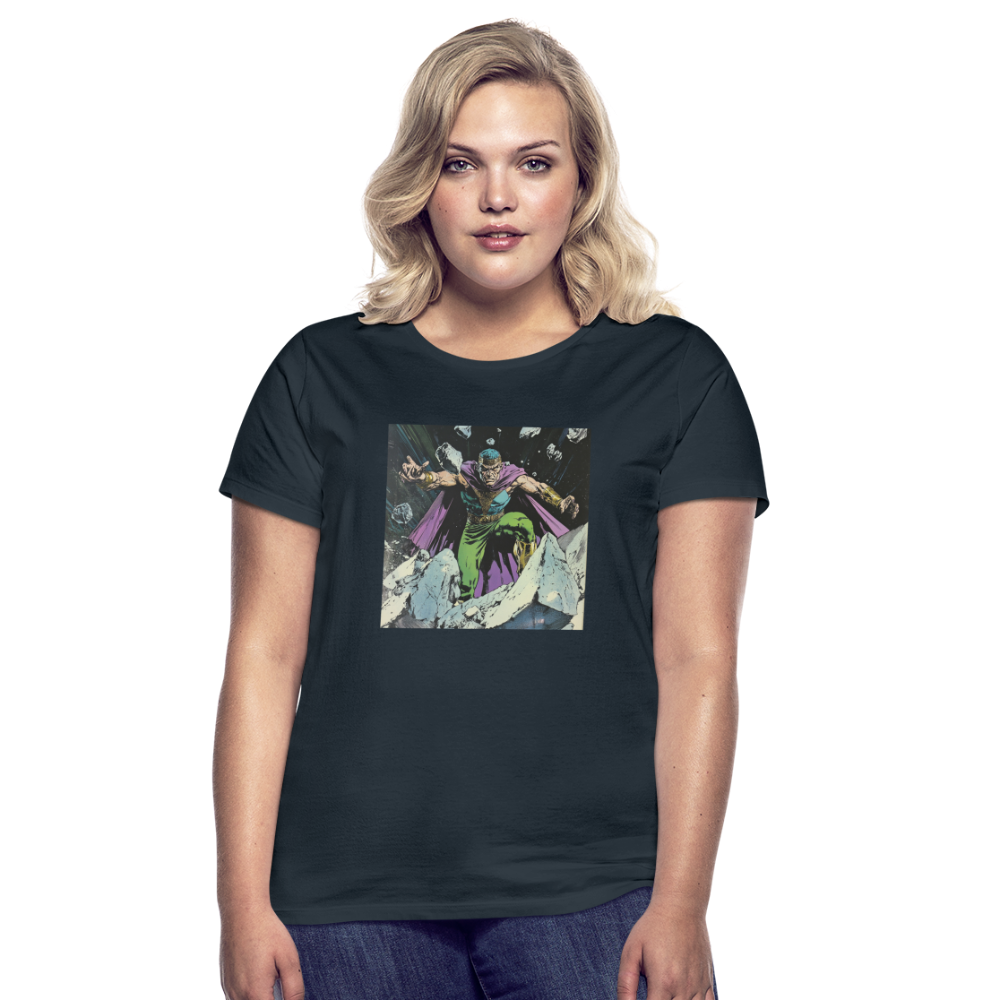 Granitus, T-shirt dam - marinblå