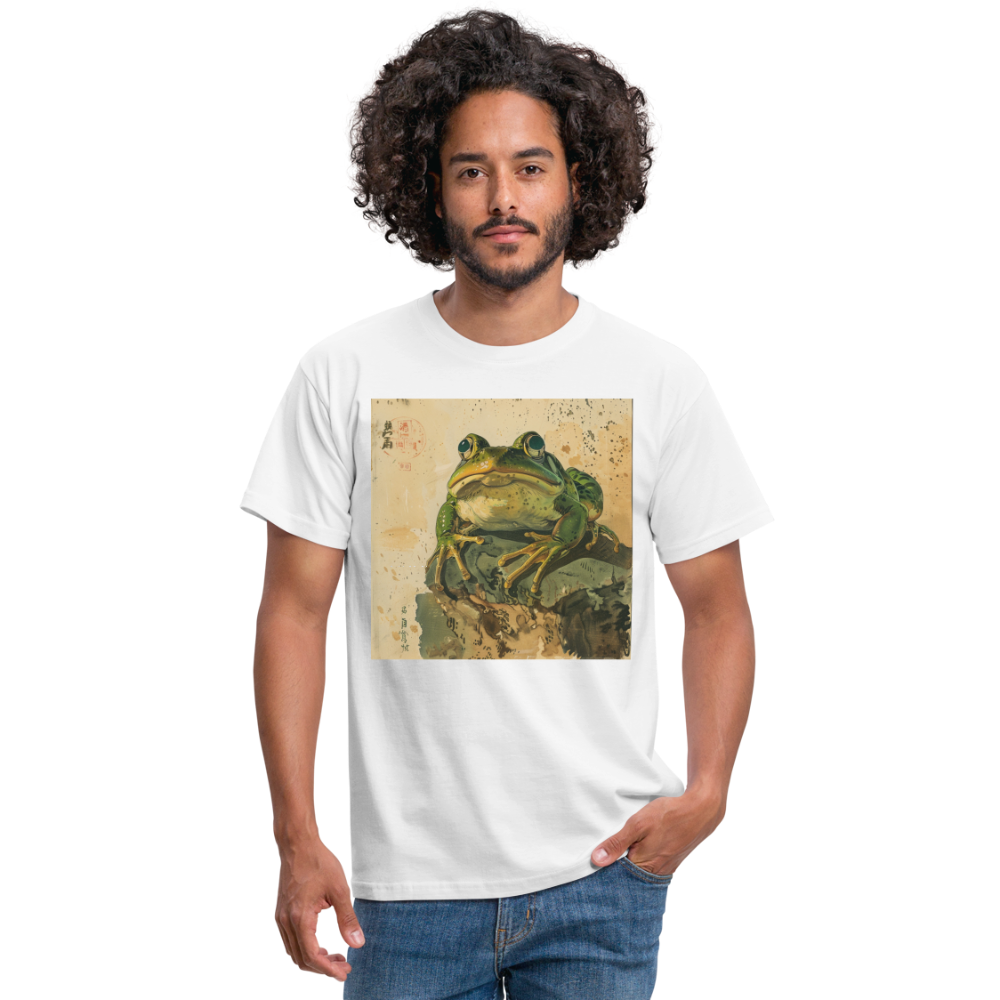 Grodan i Skymningen, T-shirt herr - vit