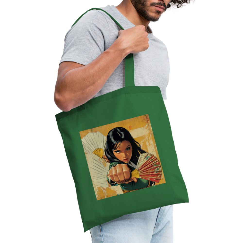 Blå Lotus , Tygväska - gran