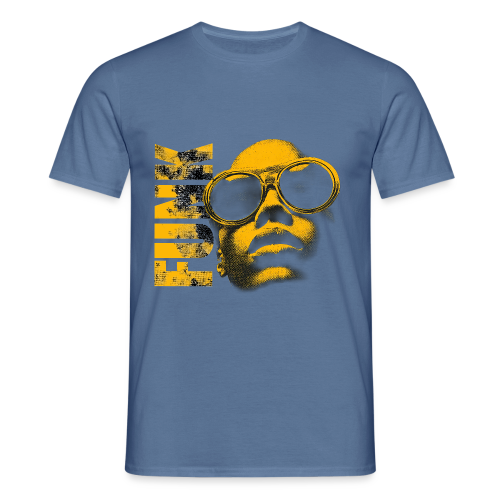 Funk Eternal, T-shirt herr - duvblå