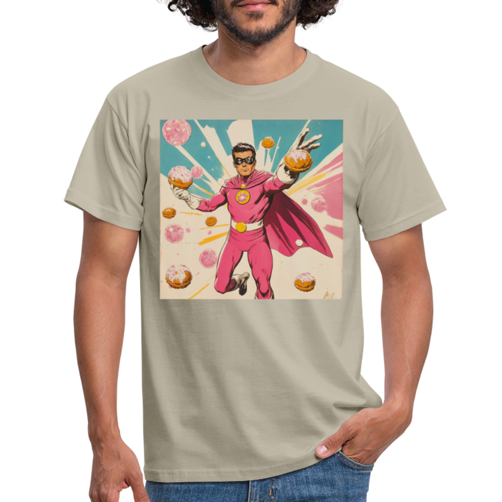 Frosting-Fury, T-shirt herr - sandbeige