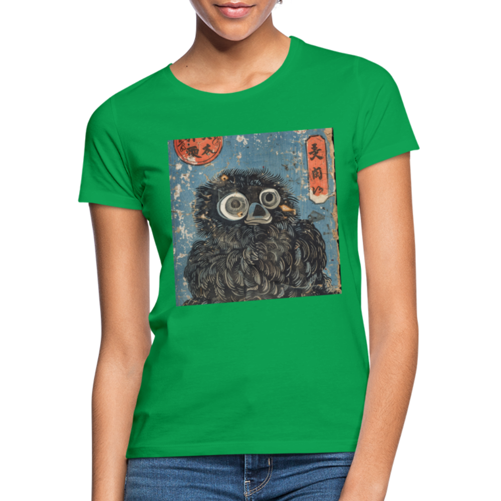 Denimiko, T-shirt dam - kellygrön