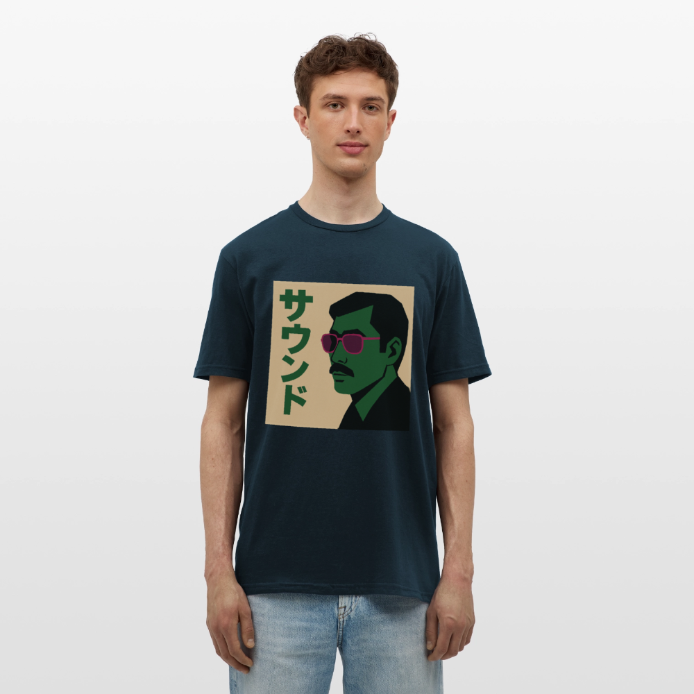 Nippon Sound, T-shirt unisex - marinblå