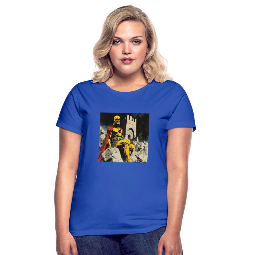 Orkalon, T-shirt dam - royalblå