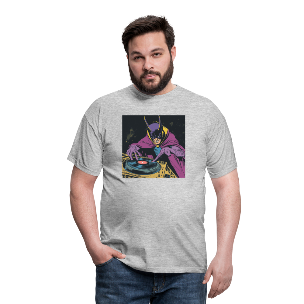 Purple Pulse, T-shirt herr - gråmelerad