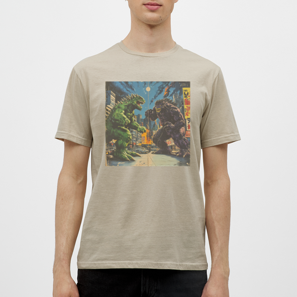 Kampen vid Solnedgången, T-shirt herr - sandbeige