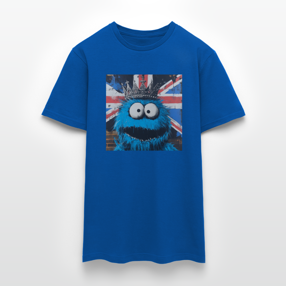 Monsters & Monarchs, T-shirt herr - kungsblå