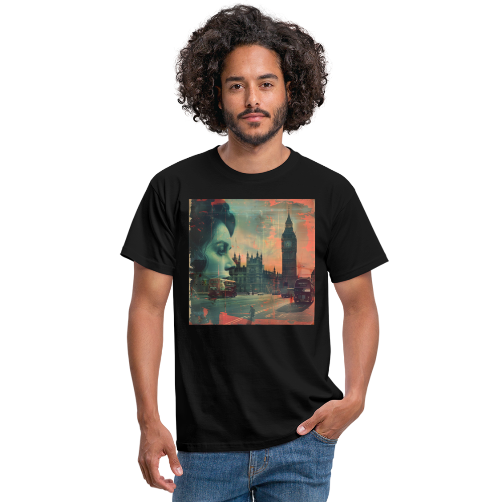 The Beat of London, T-shirt herr - svart