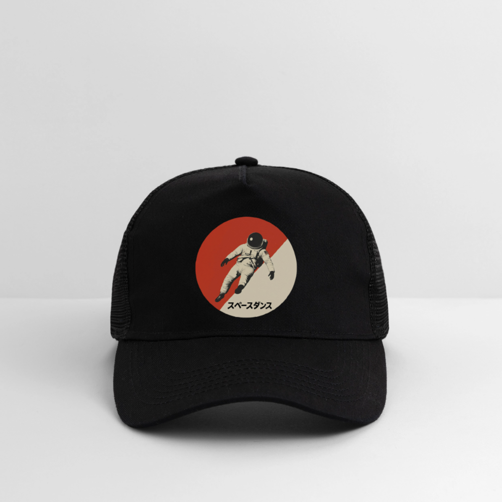 Space Dance, Trucker Cap - svart/svart