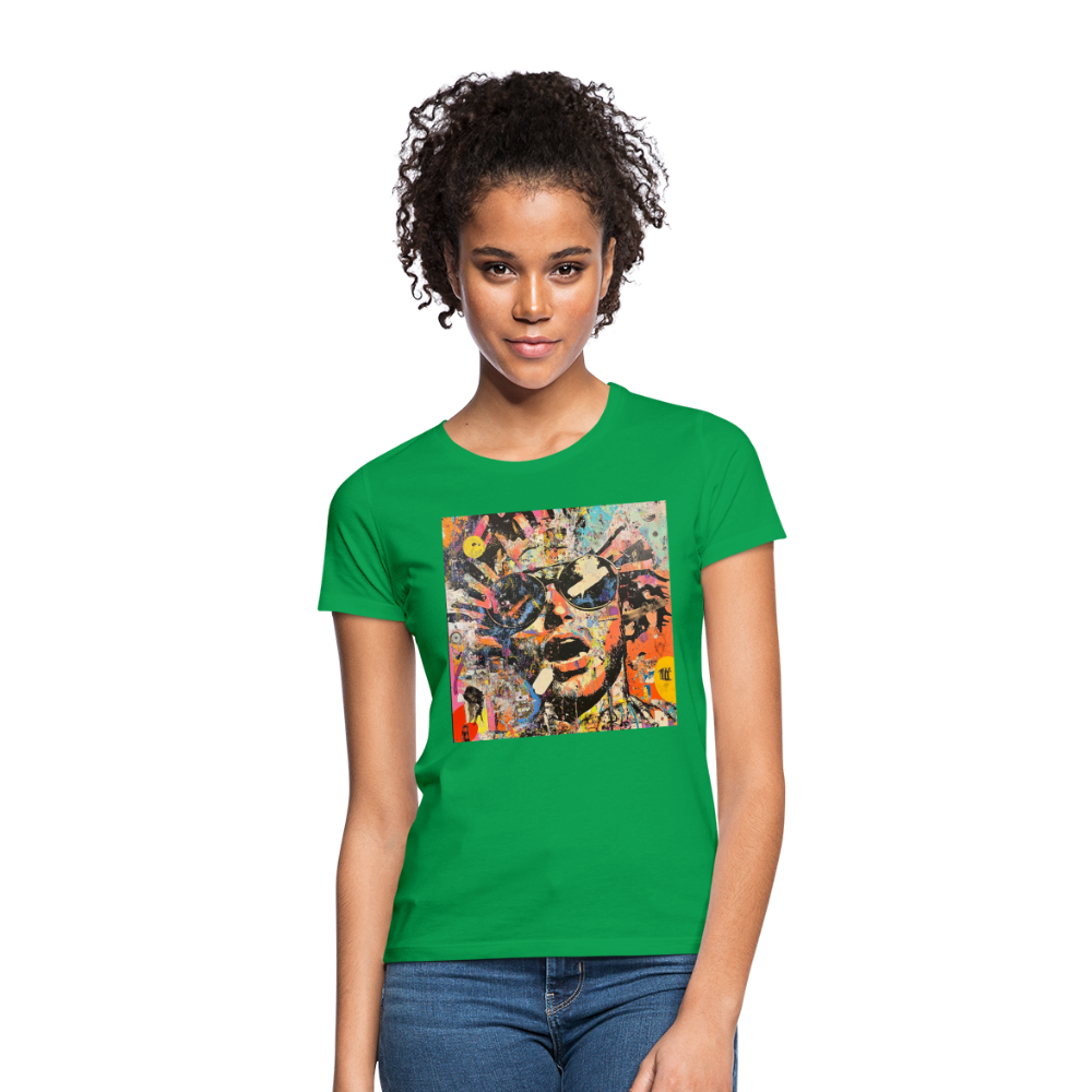 Cosmic Soul Groove, T-shirt dam - kellygrön