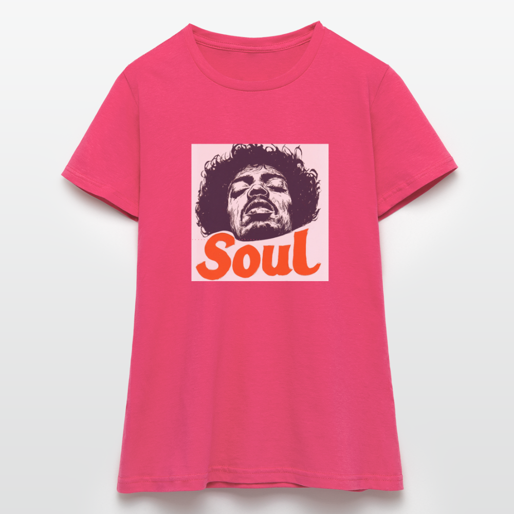 Soul, T-shirt dam - azalea