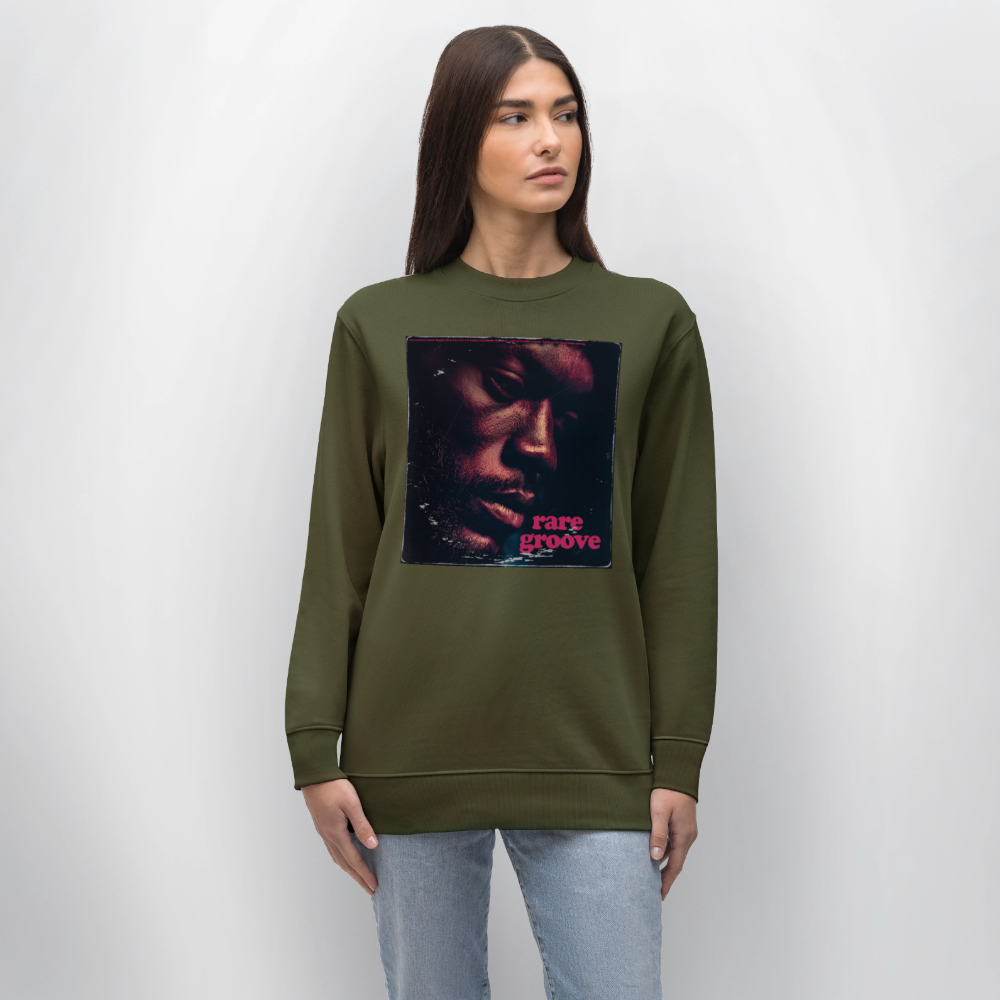 Groove Dust, Ekologisk sweatshirt CHANGER unisex från Stanley/Stella - kaki