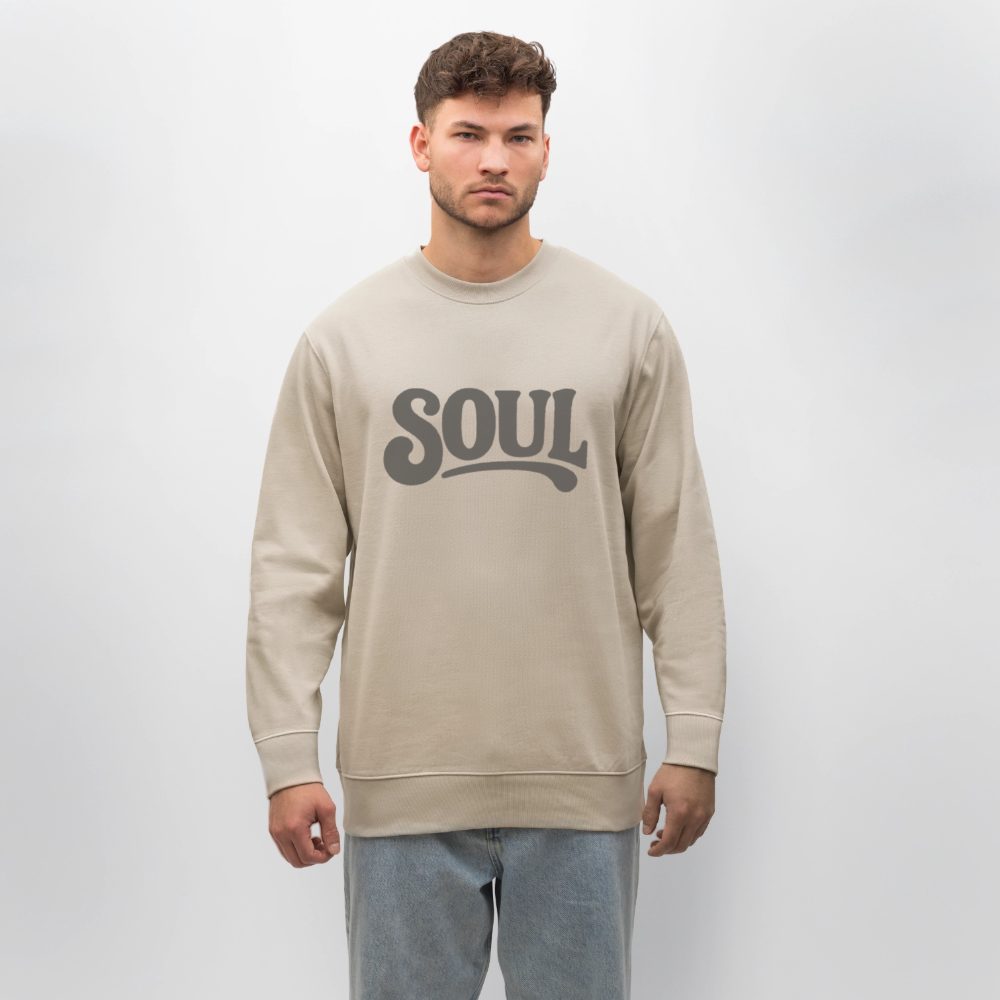 All About Soul, Ekologisk sweatshirt CHANGER unisex från Stanley/Stella - beige