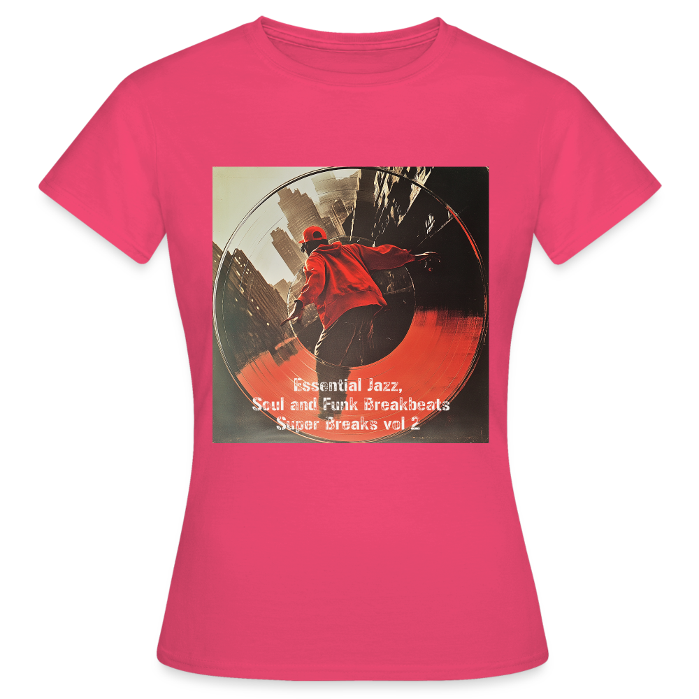 Super Breaks vol 2, T-shirt dam - azalea