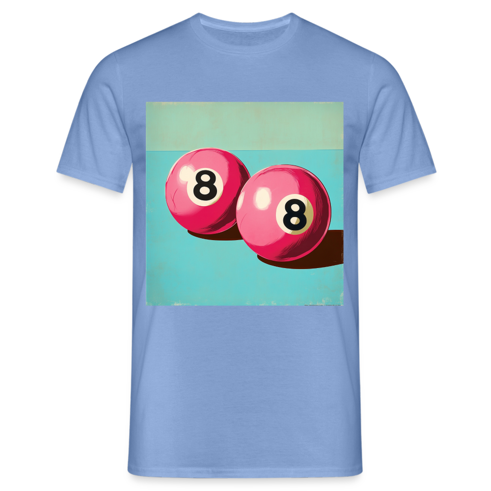 Rosa Rivaler, T-shirt herr - carolina blue