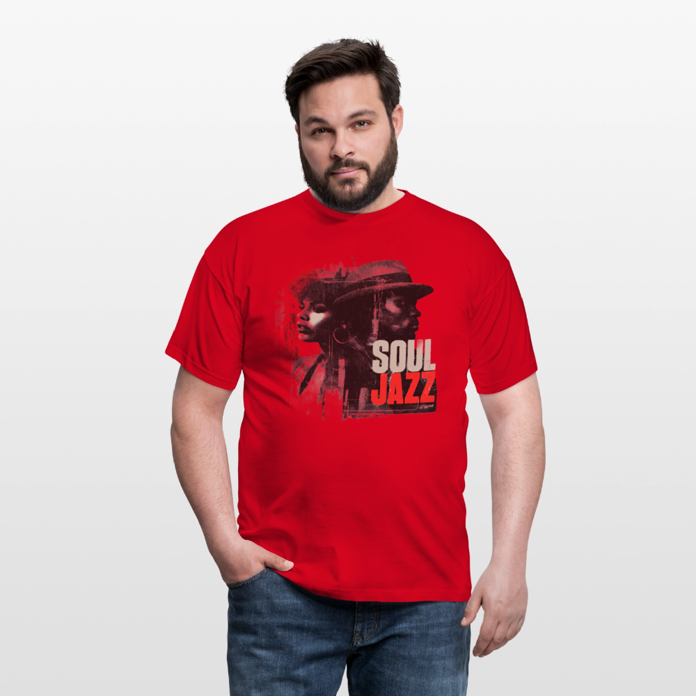 Soul Jazz Experience, T-shirt unisex - röd