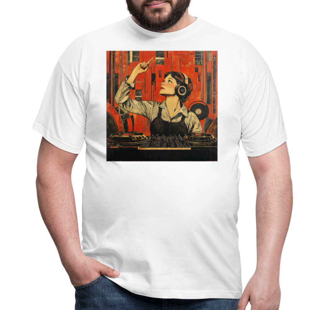 Revolutionens Rytm, T-shirt herr - vit