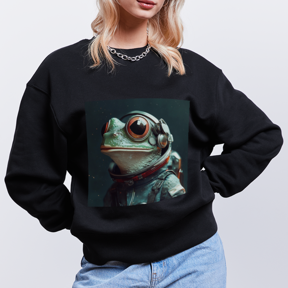 AstroFrog Amazonas, Ekologisk oversizetröja RADDER unisex från Stanley/Stella - svart