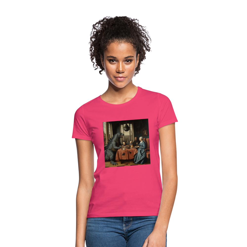 Familjens Fest med Gäst, T-shirt dam - azalea