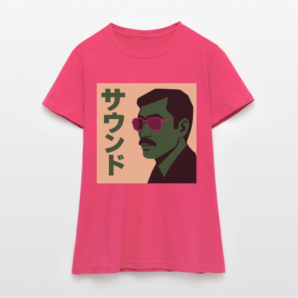 Nippon Sound, T-shirt dam - azalea