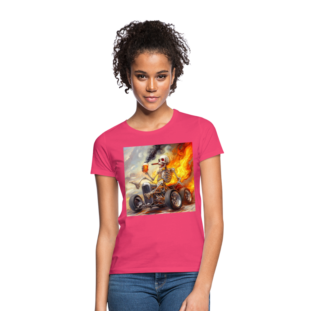 Knekta Krash, T-shirt dam - azalea