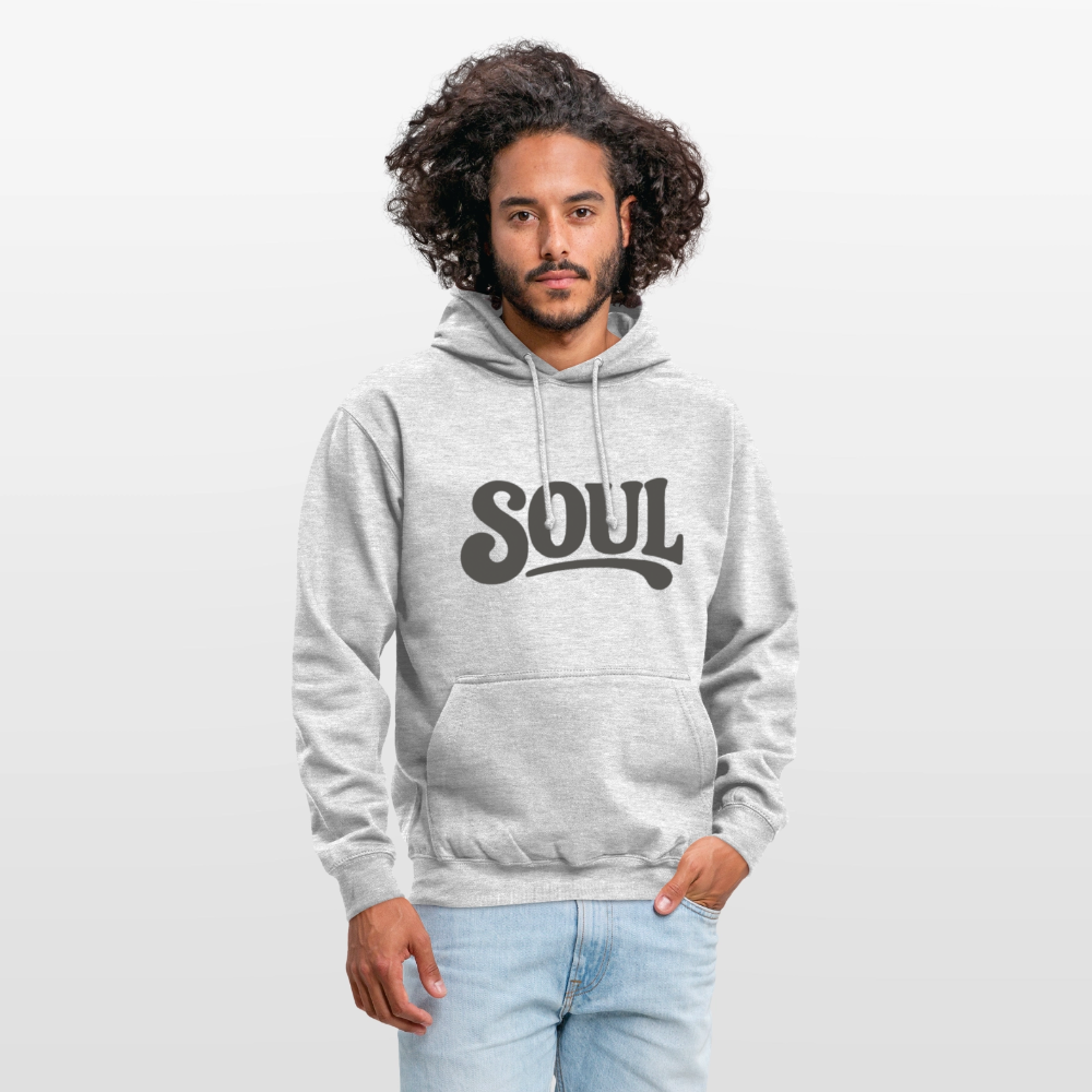 All About Soul, Luvtröja unisex - ljusgråmelerad