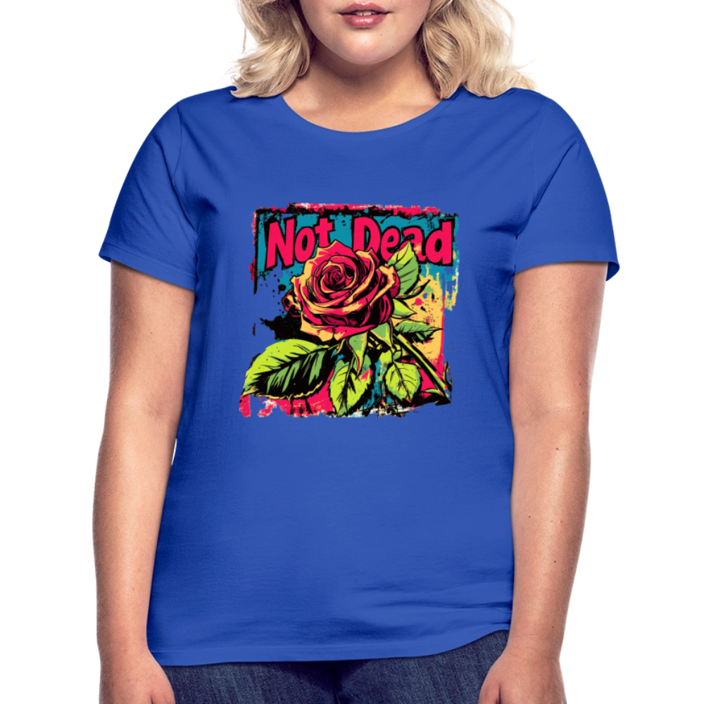 Den Eviga Rosen, T-shirt dam - royalblå